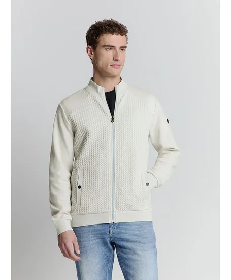 No Excess Sweatvest Jacquard