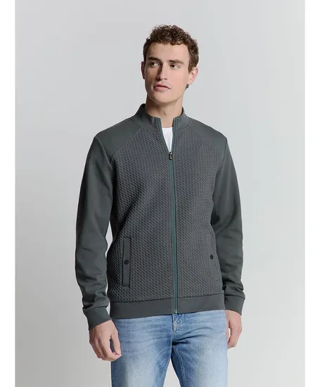 No Excess Sweatvest Jacquard