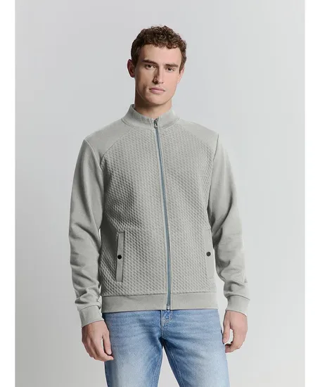 No Excess Sweatvest Jacquard