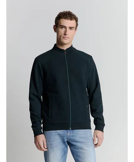 No Excess Sweatvest Jacquard