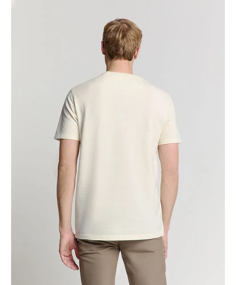 No Excess T-shirt Crewneck Solid Relief Knit