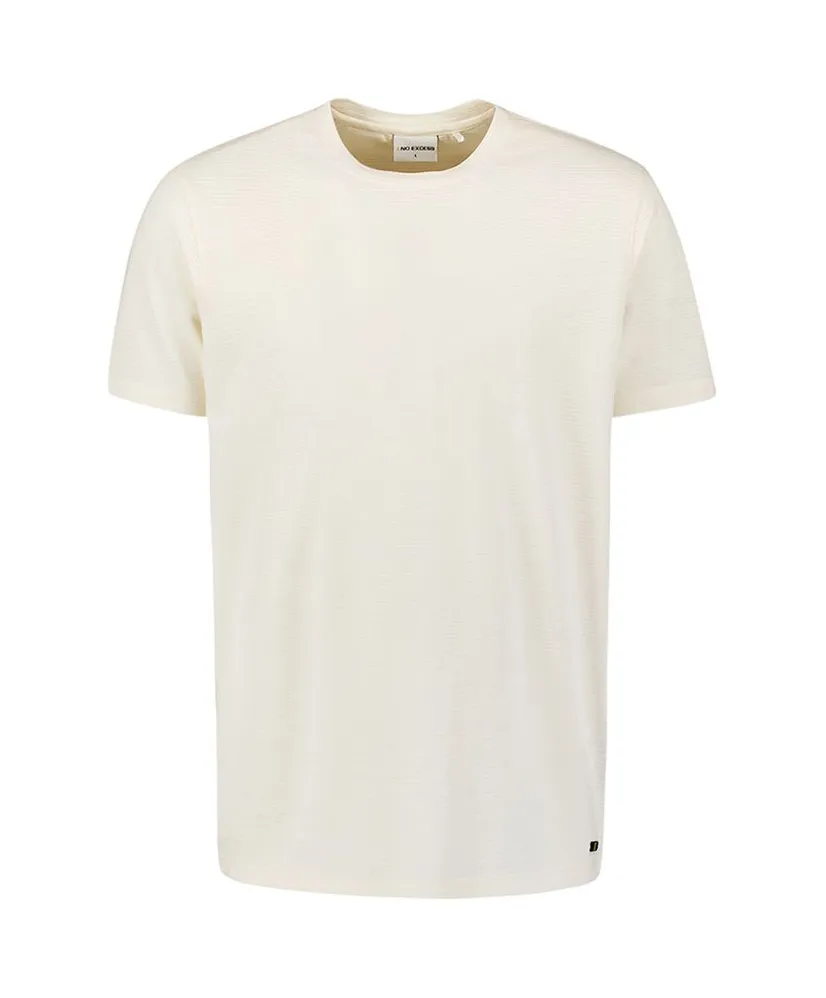 No Excess T-shirt Crewneck Solid Relief Knit