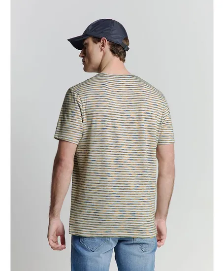 No Excess T-shirt Crewneck Strepen