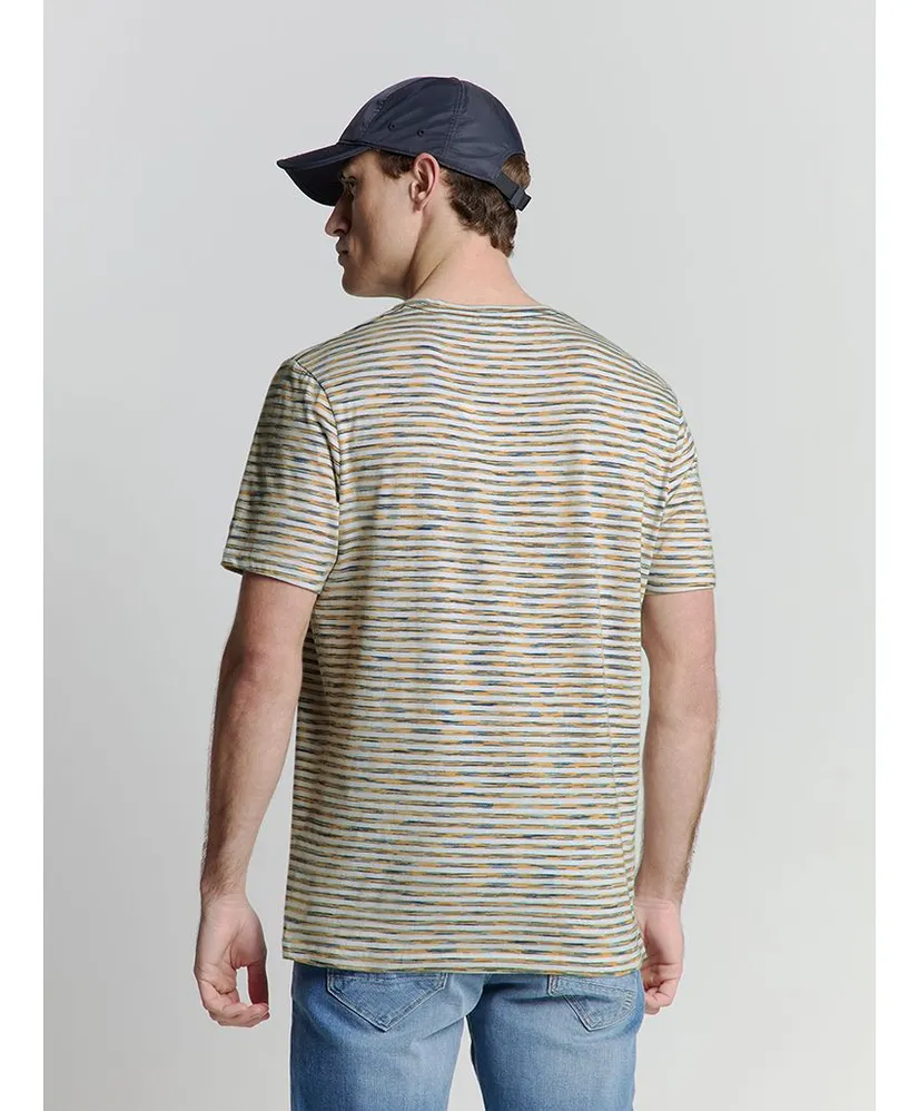 No Excess T-shirt Crewneck Strepen