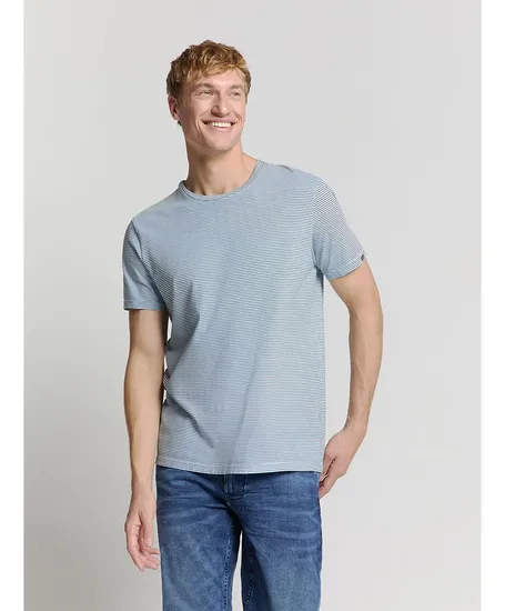 No Excess T-shirt Crewneck Stripes