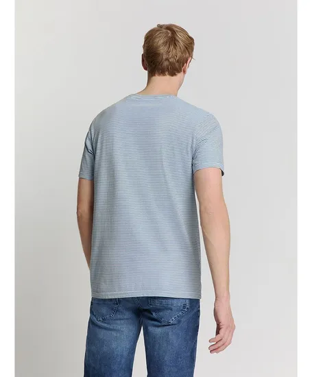 No Excess T-shirt Crewneck Stripes