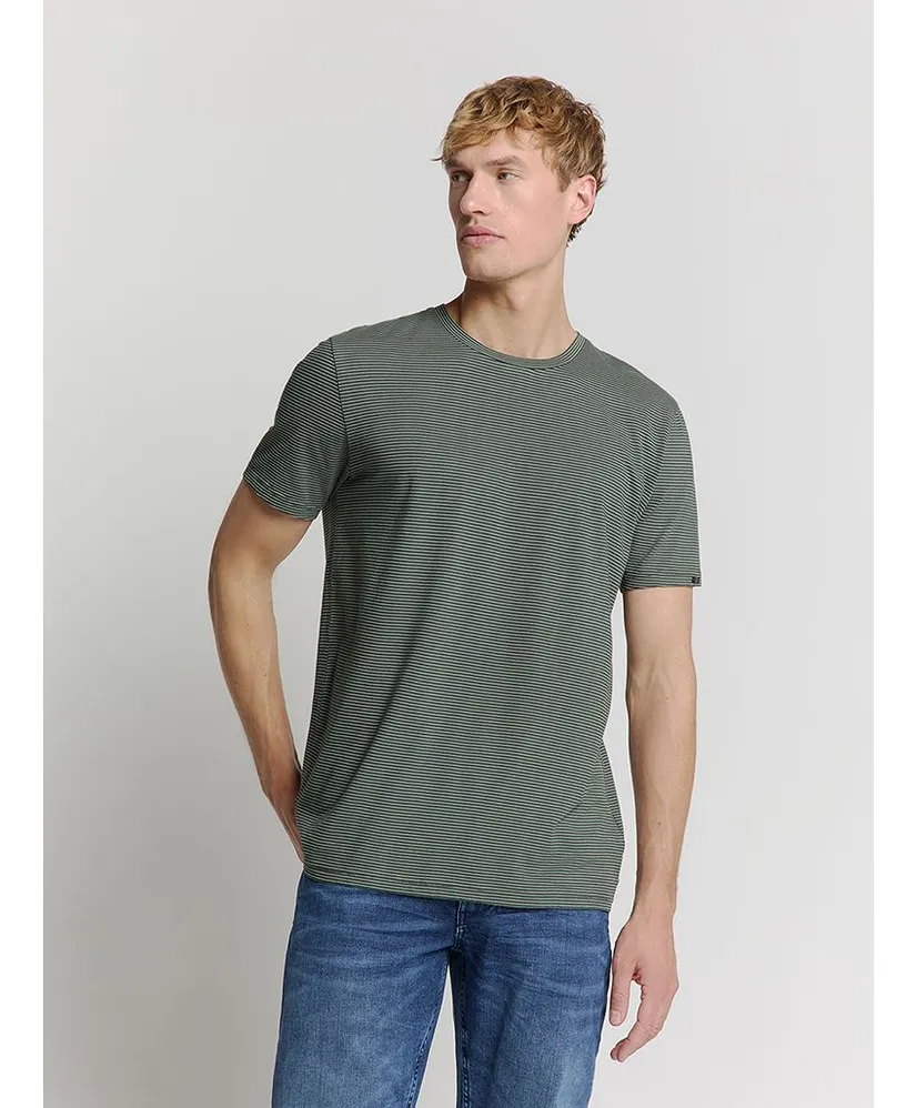 No Excess T-shirt Crewneck Stripes