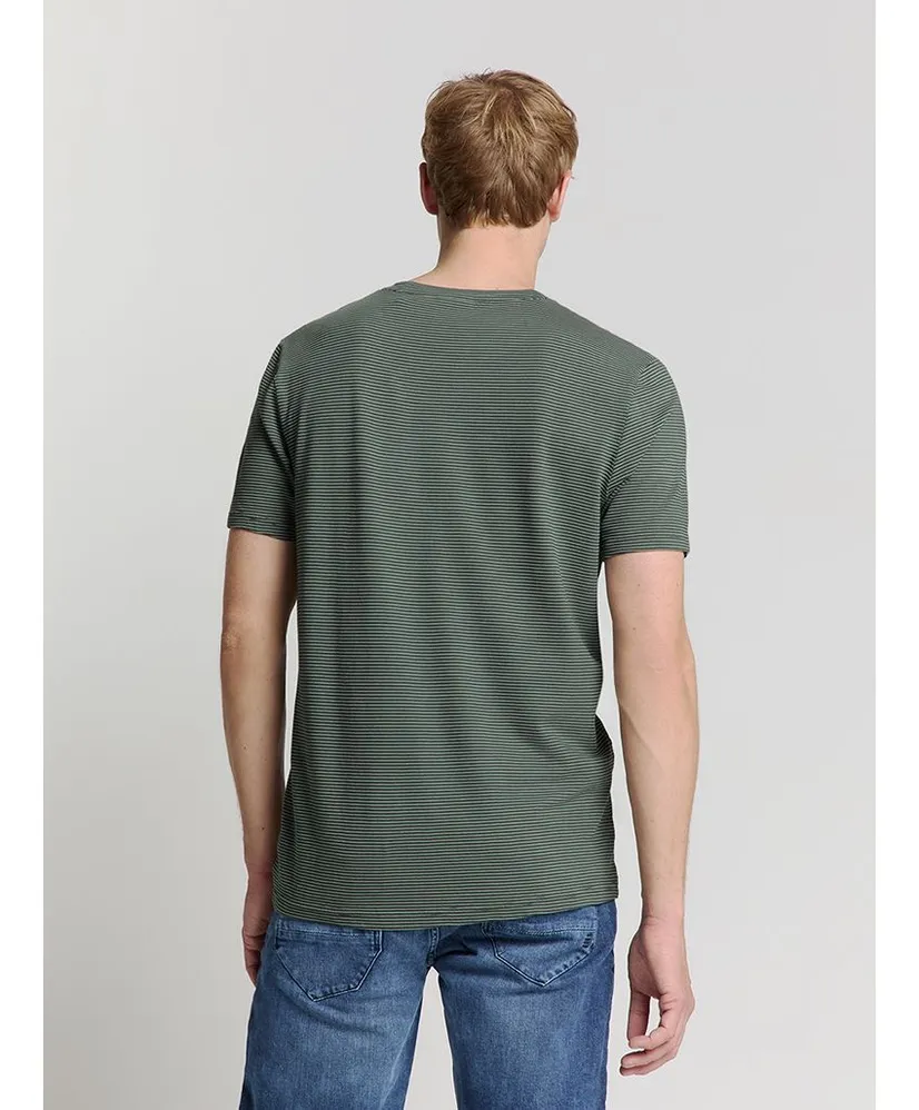 No Excess T-shirt Crewneck Stripes