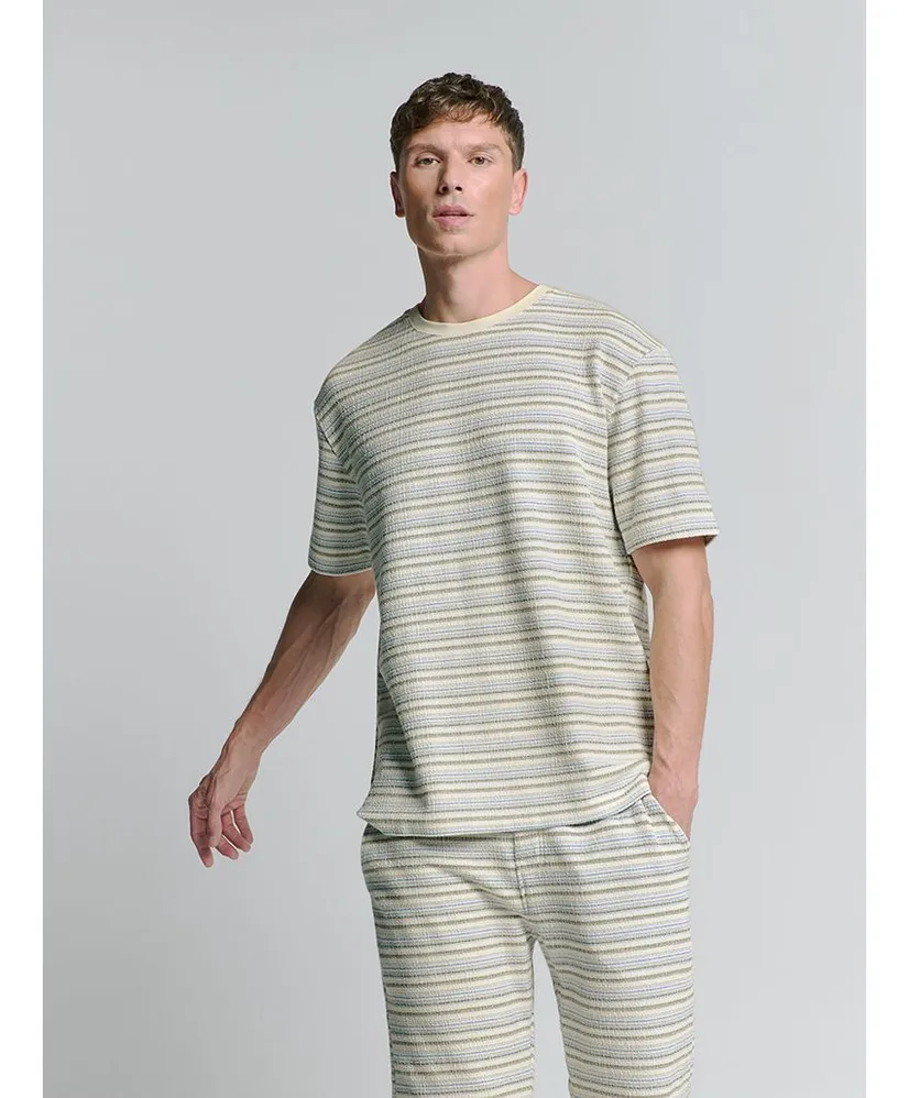 No Excess T-shirt Gestreept