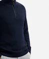 No Excess Trui Half-Zip Effen
