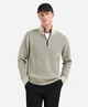 No Excess Trui Half-Zip Effen
