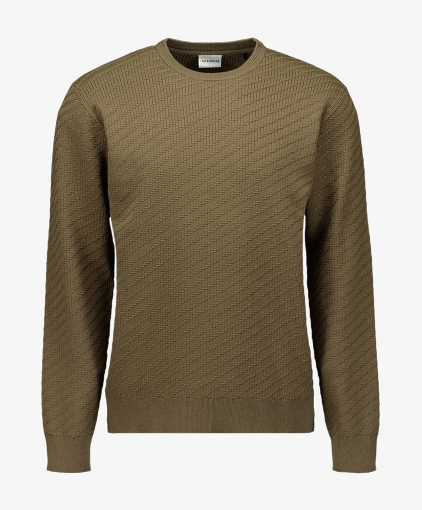 No Excess Trui Jacquard