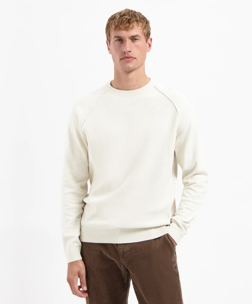 No Excess Trui Waffle Knit