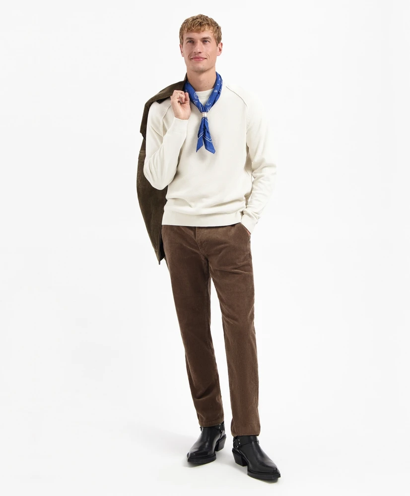 No Excess Trui Waffle Knit