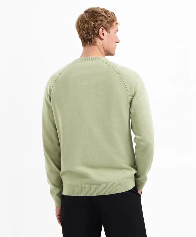 No Excess Trui Waffle Knit