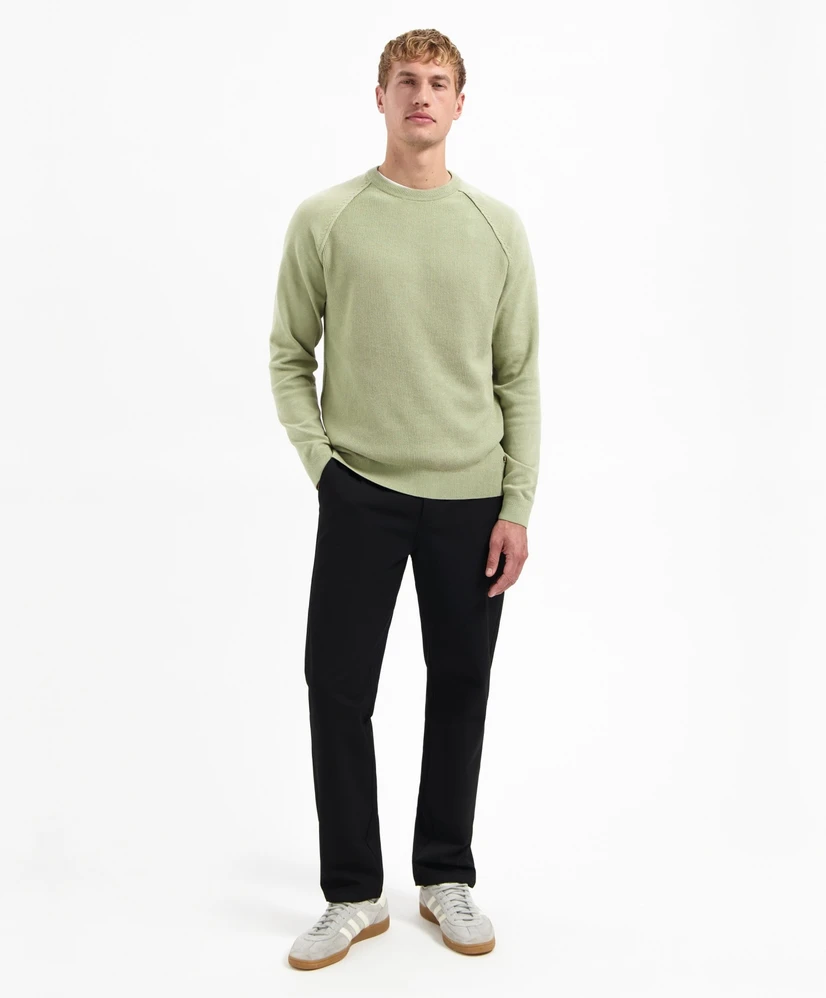 No Excess Trui Waffle Knit
