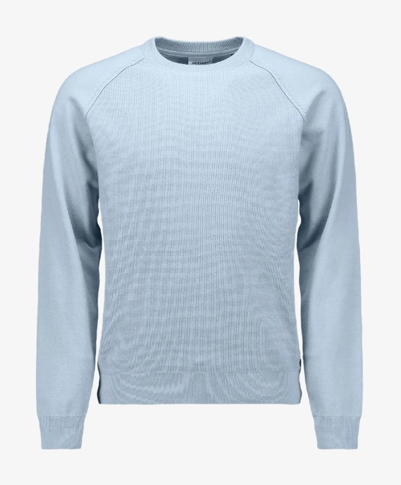 No Excess Trui Waffle Knit