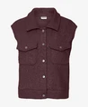 NOISY MAY Gilet Hinny Bouclé