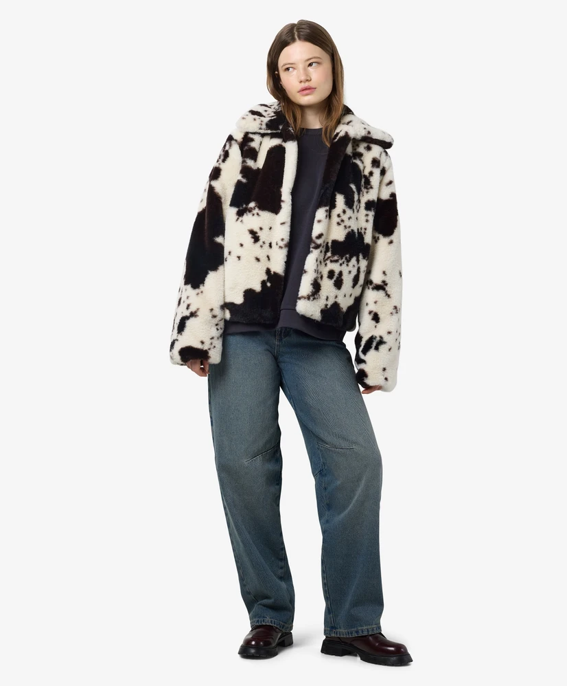 NOISY MAY Jas Eve Faux Fur