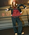 NOISY MAY Pantalon Dallas Pinstripe