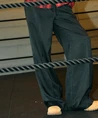 NOISY MAY Pantalon Dallas Pinstripe