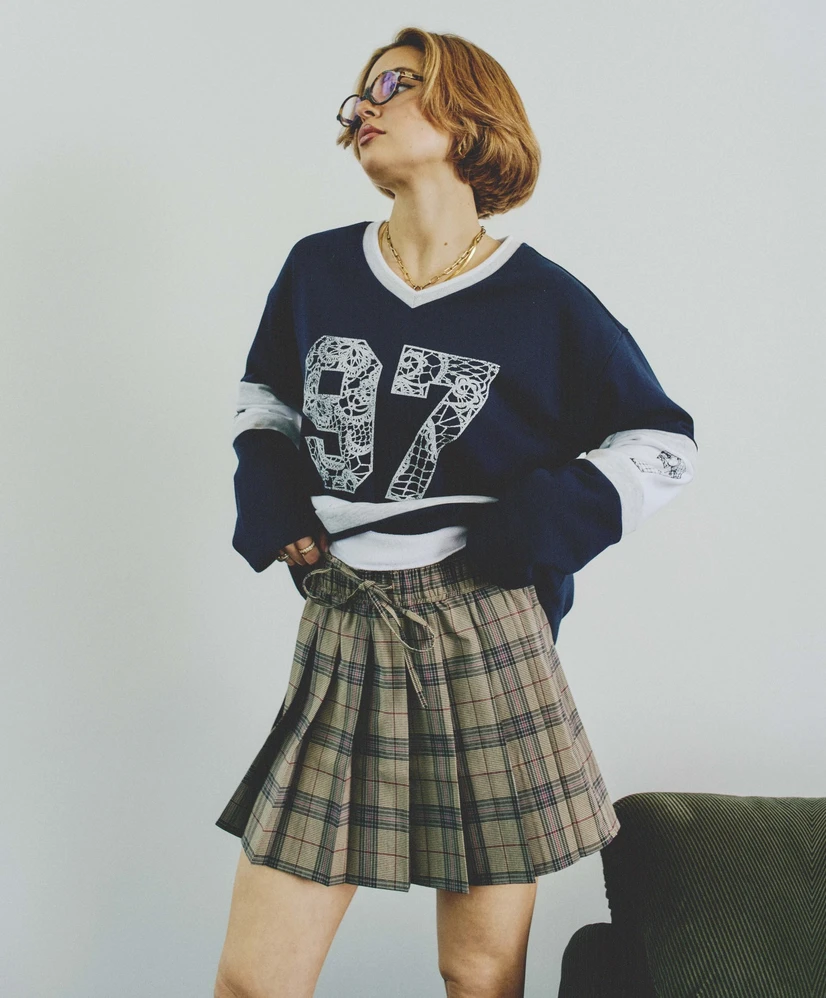 NOISY MAY Rok Geruit Astrid