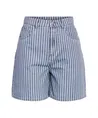 NOISY MAY Short Hera Pinstriped
