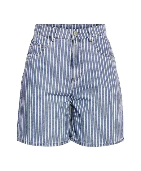 NOISY MAY Short Hera Pinstriped