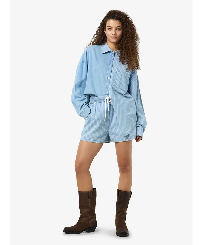 NOISY MAY Short Katri Stripe