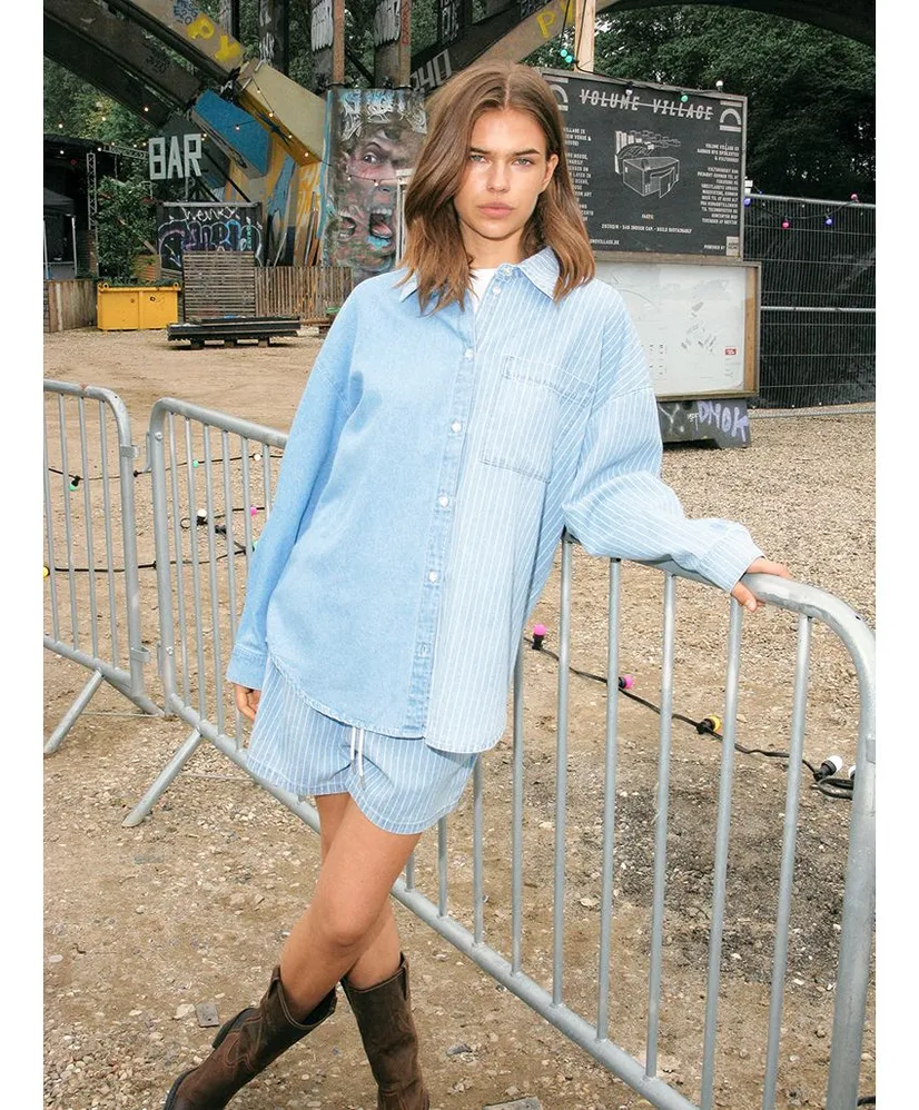 NOISY MAY Spijkerblouse Katri