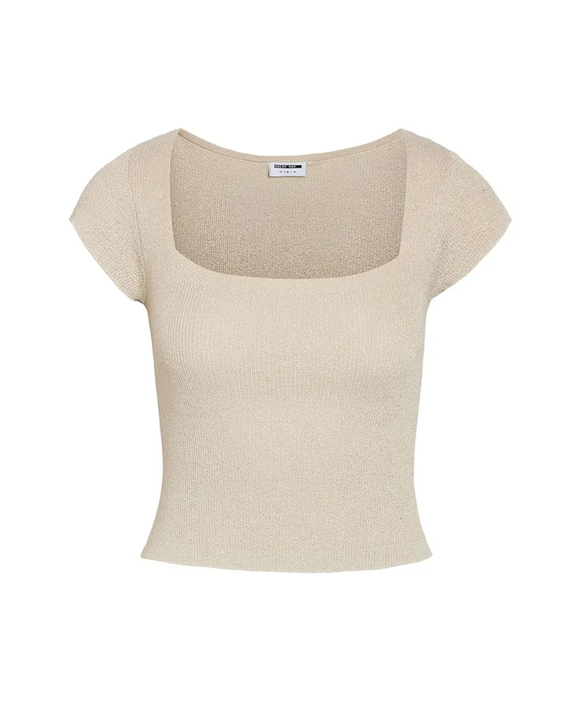 NOISY MAY Top Lura Lurex Knit