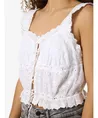 NOISY MAY Top Sommer Broderie