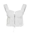 NOISY MAY Top Sommer Broderie