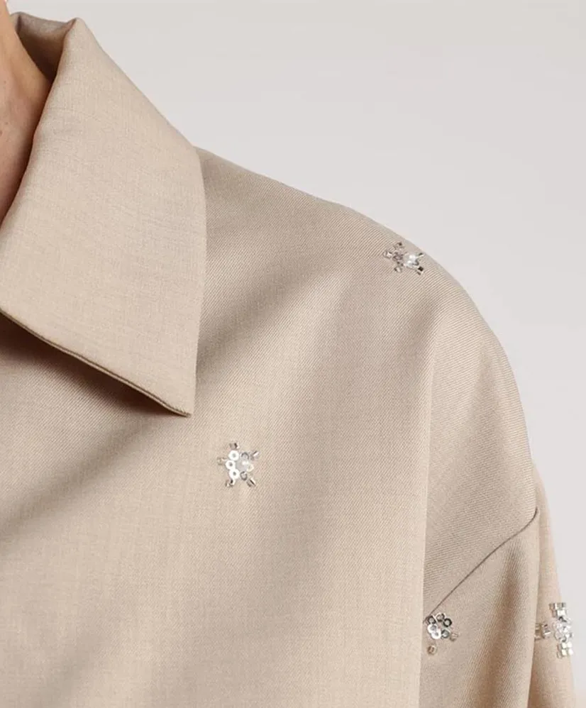 NUKUS Blouse Flower Newport