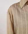 NUKUS Blouse Iris Stripe