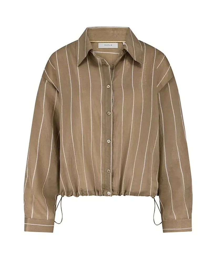 NUKUS Blouse Iris Stripe