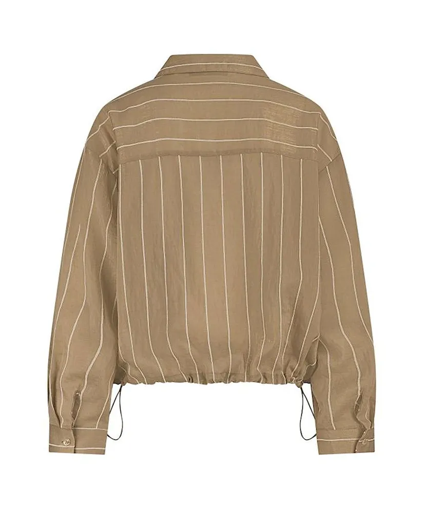 NUKUS Blouse Iris Stripe