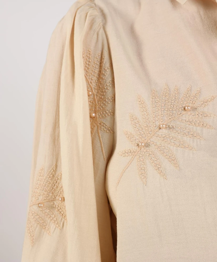 NUKUS Blouse Milanova Pearl