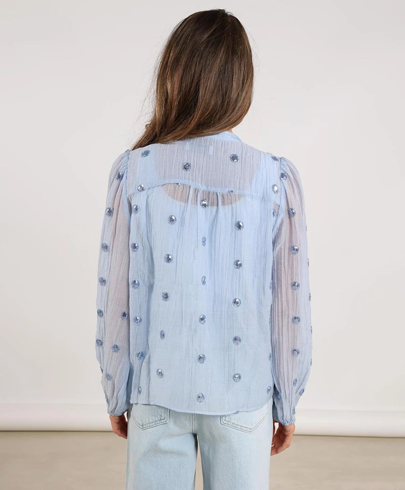 NUKUS Blouse Rosan Embroidery