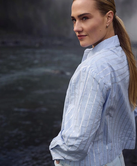 NUKUS Blouse Sorrento Blouse Paillet
