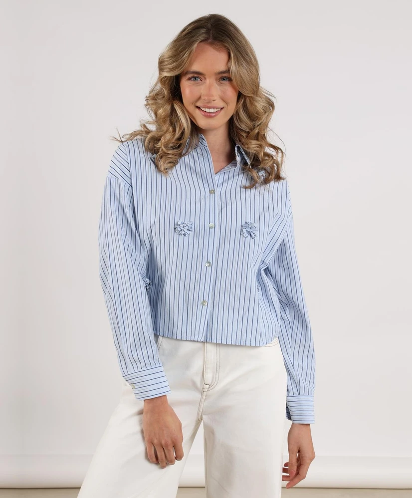 NUKUS Blouse Strepen Tessa