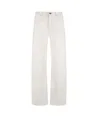 NUKUS Broek Abby Denim Embroidery