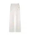 NUKUS Broek Abby Denim Embroidery