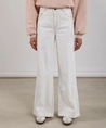 NUKUS Broek Abby Denim Embroidery