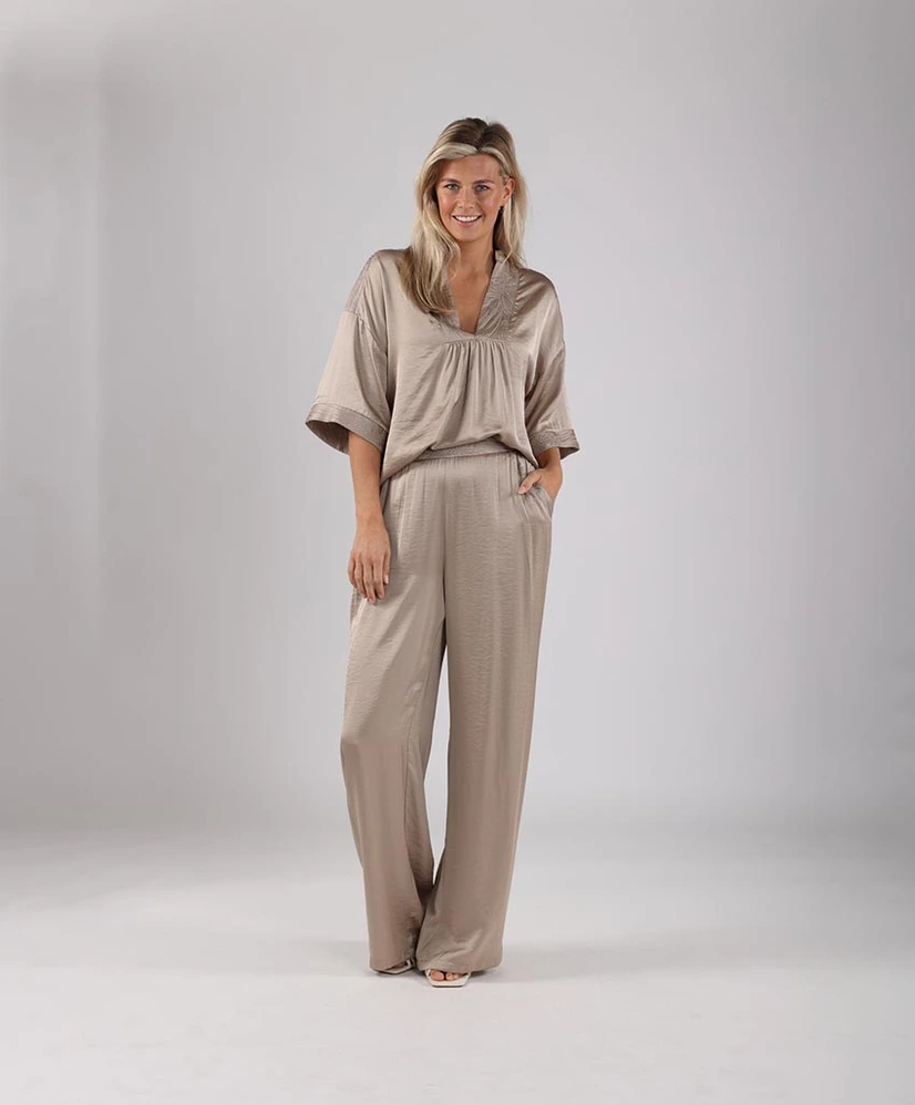 NUKUS Broek Josephine Silky