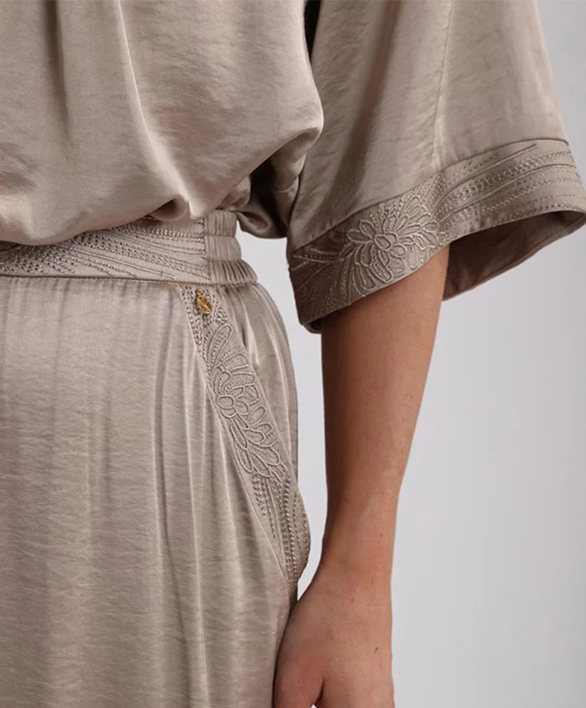 NUKUS Broek Josephine Silky
