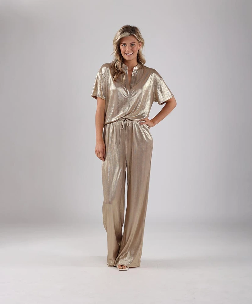 NUKUS Broek Mila Shiny
