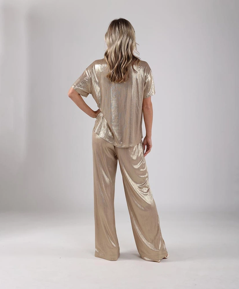 NUKUS Broek Mila Shiny