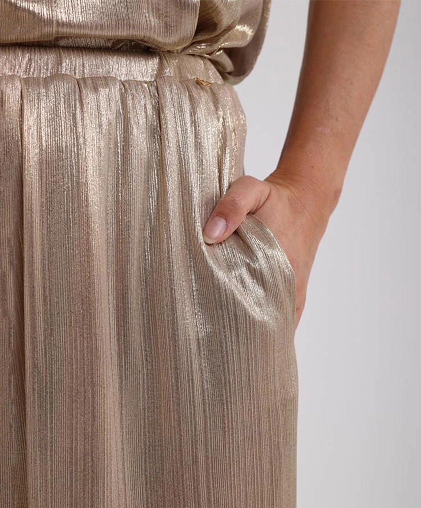 NUKUS Broek Mila Shiny