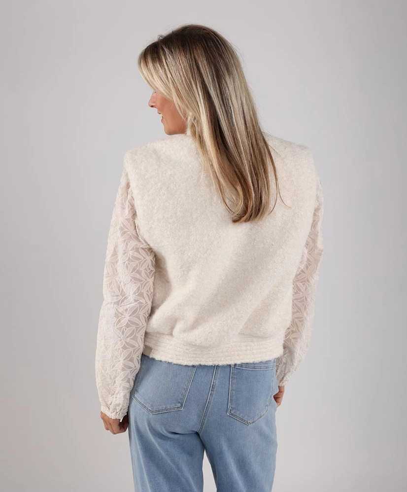 NUKUS Gilet Mia Boucle